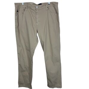 AG Adriano Goldschmied the Everett slim straight khaki pants men’s tag sz 38x32